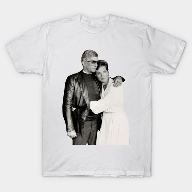 Julie Andrews Blake Edwards - Couple Goals T-Shirt by baranskini